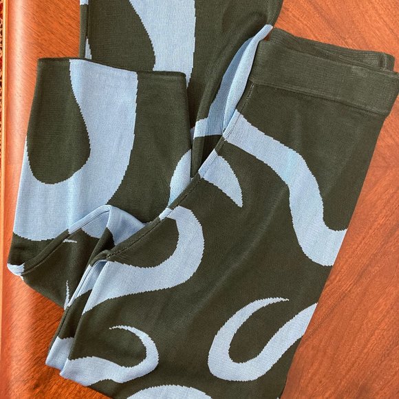 Paloma Wools Fuego pants in blue and green - Picture 2 of 7